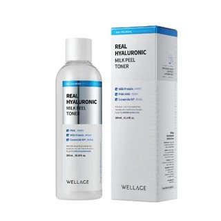 Nước hoa hồng Wellage Real Hyaluronic Toner 200ml dưỡng ẩm, dịu da, phục hồi da - Lydiabeauty