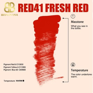 MỰC PHUN XĂM RED41 FRESH RED (ĐỎ TƯƠI SÁNG)