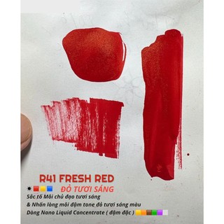 MỰC PHUN XĂM RED41 FRESH RED (ĐỎ TƯƠI SÁNG)