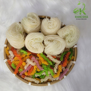 Combo 1kg nui rau củ + 1kg hủ tiếu khô - Đặc sản Sa Đéc