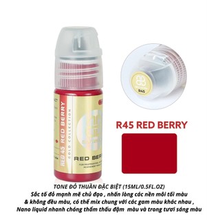 Mực phun xăm red45 real red