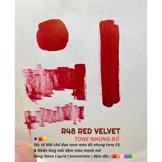 MỰC PHUN XĂM RED48 RED VELVET (TONE ĐỎ NHUNG)