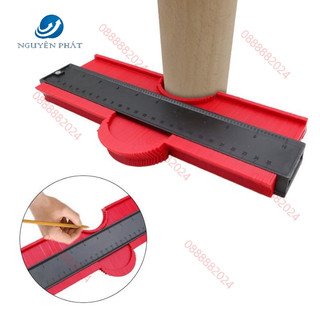 Thước sao chép hình dạng đa năng 100% như hình - dùng để đo góc , đo viền góc cạnh chất lượng cao