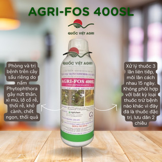 Phân bón lá - agri-fos 400sl sầu riêng - 1000ml