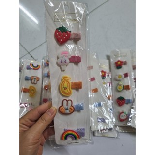 Set 5 kẹp tóc Princess cho bé ( giao mẫu ngẫu nhiên)