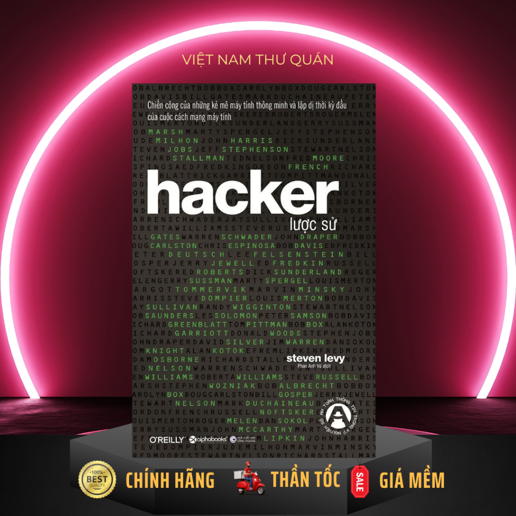 Sách - An toàn thông tin - Hacker lược sử - Alphabooks