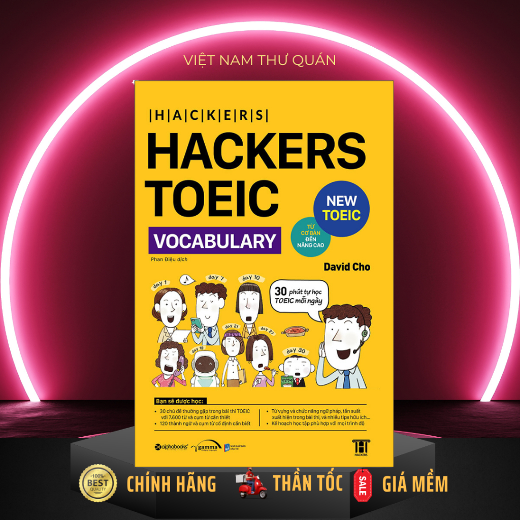 Sách - Hackers TOEIC - Vocabulary [AlphaBooks]