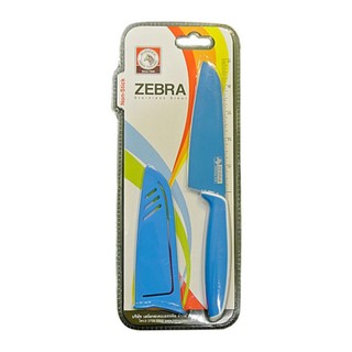 Dao gọt trái cây inox zebra 5" - có nắp đậy