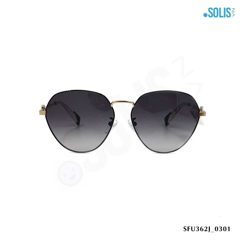 Kính mát kim loại kèm hộp hiệu Furla SFU362J - GỌNG KÍNH TITAN HIỆU FURLA SFU362J_0301