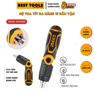 Bộ tua vít đa năng ingco akisd1208