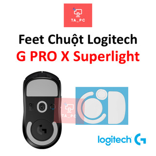 Tấm dán mouse feet chuột logitech g pro x superlight 1, 2 siêu mượt