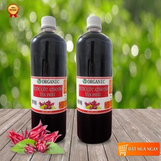 [Hàng công ty] Nước cốt Atiso Đỏ nguyên chất 1 lít Tấn Phát