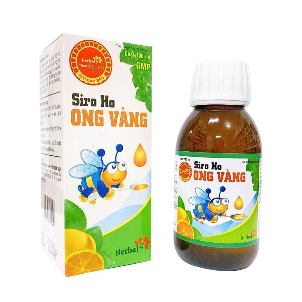 SIRO HO ONG VÀNG CHAI 100ML