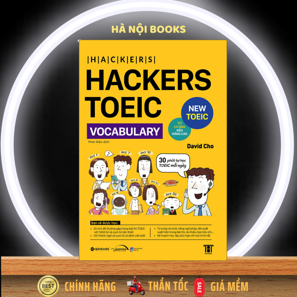 Sách - Hackers TOEIC - Vocabulary [AlphaBooks]