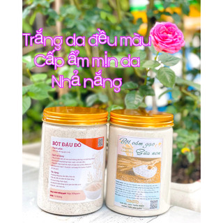 Combo : bột đậu đỏ + tinh cám gạo nếp