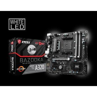 Chặn main MSI A320M BAZOOKA dùng nắp sau thùng máy
