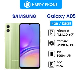Điện thoại Samsung Galaxy A05 - Hàng chính hãng, Mới 100%, Bảo hành 24 tháng