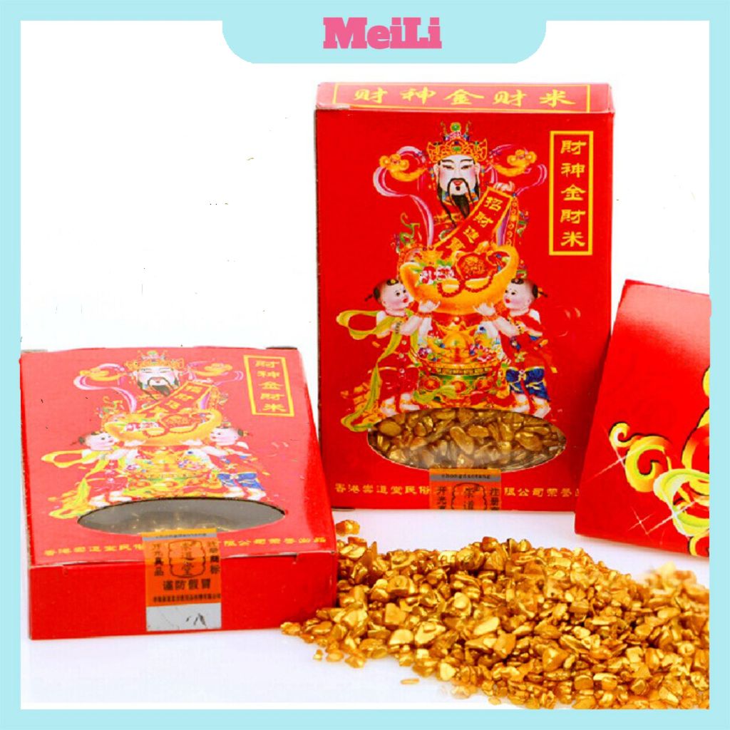 Gạo vàng thần tài - Đặt bàn thờ Ông Địa Thần Tài, Chiêu tài, nạp phúc, mua may bán đắt (Tuyển sỉ)