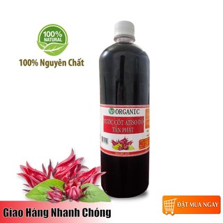 Nước cốt Atiso Đỏ Tấn Phát 1 lít nguyên chất - Pha siro giải khát, Thanh lọc cơ thể, Đẹp da