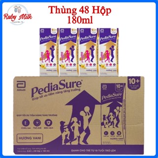  Thùng 48 hộp Sữa Pha Sẵn Pediasure 10+ cho trẻ từ 10 tuổi  180ml  