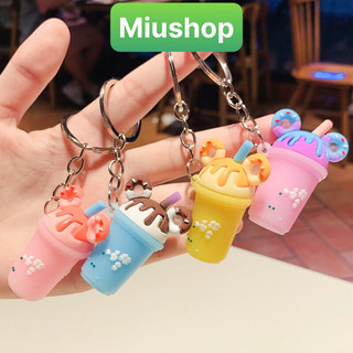 Móc khoá ly nước MIUSHOP dễ thương xinh xắn, móc khoá đẹp giá rẻ