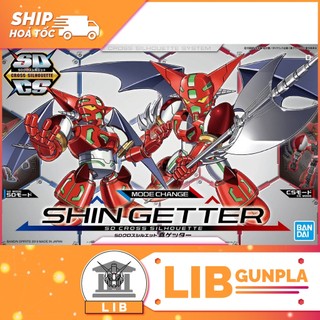 Đồ chơi mô hình lắp ráp super robot bandai sd cs cross silhouette / sdcs getter robo - shin getter