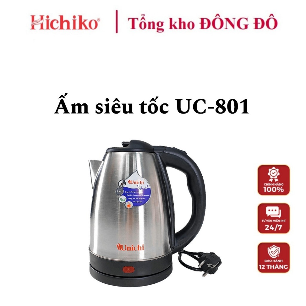 Ấm siêu tốc [Unichi] HC – 801