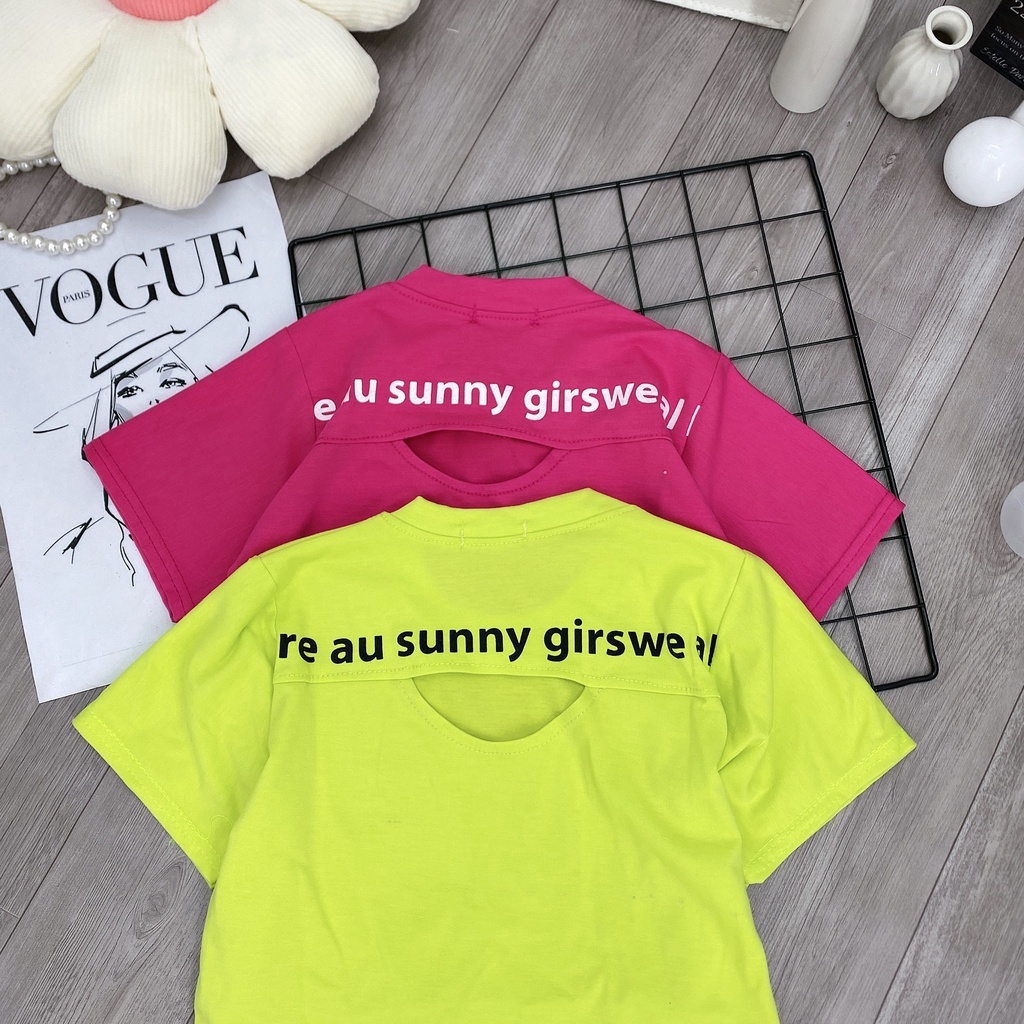 Bộ quần áo mùa hè bé gái "DREAM ME"  size từ 18-50kg. Thiết kế năng động, thoải mái. phong cách thể thao
