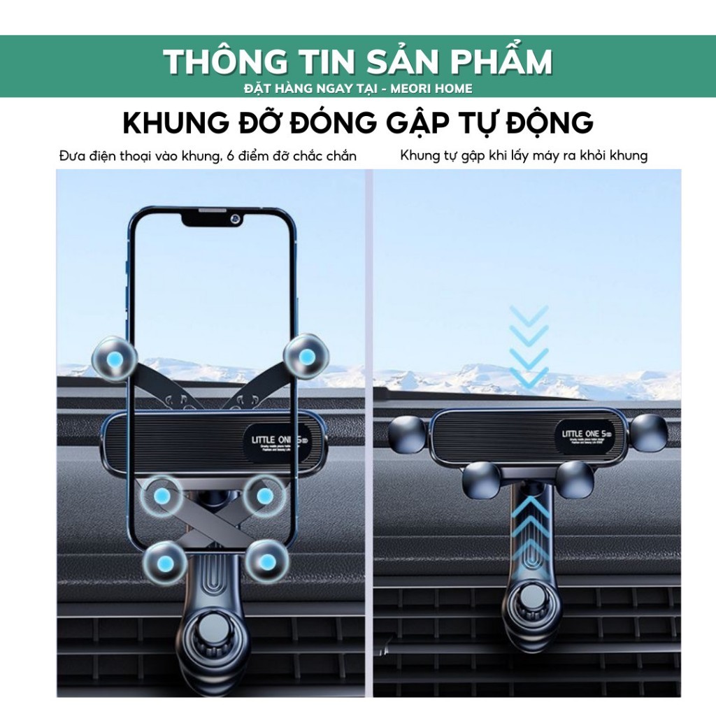 Giá đỡ điện thoại GD004 móc khe gió điều hòa oto 2024 chắc chắn chính hãng | BigBuy360 - bigbuy360.vn