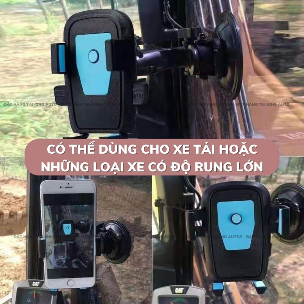 Giá đỡ điện thoại trên ô tô gắn cửa kính taplo gắn chắc chắn chống rung lắc cao cấp | BigBuy360 - bigbuy360.vn