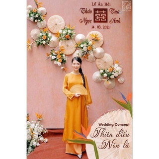 Nón lá trang trí size nhỏ, nón lá trang trí decor đủ size giá xưởng sỉ/lẻ SLL
