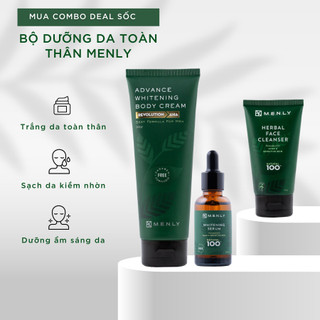 COMBO DƯỠNG DA HOÀN HẢO TOÀN THÂN MENLY
