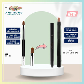 Cọ môi lông dài chuyên nghiệp Vacosi‎ L01 vàng/L02 trắng- VACOSI LIP PRO BRUSH