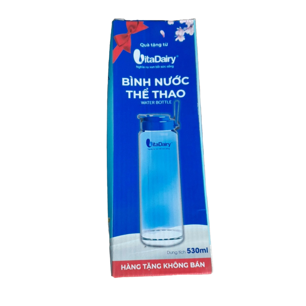 Bình nước thủy tinh - VitaDairy