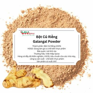 Bột củ riềng nguyên chất túi 1kg việt hiệp