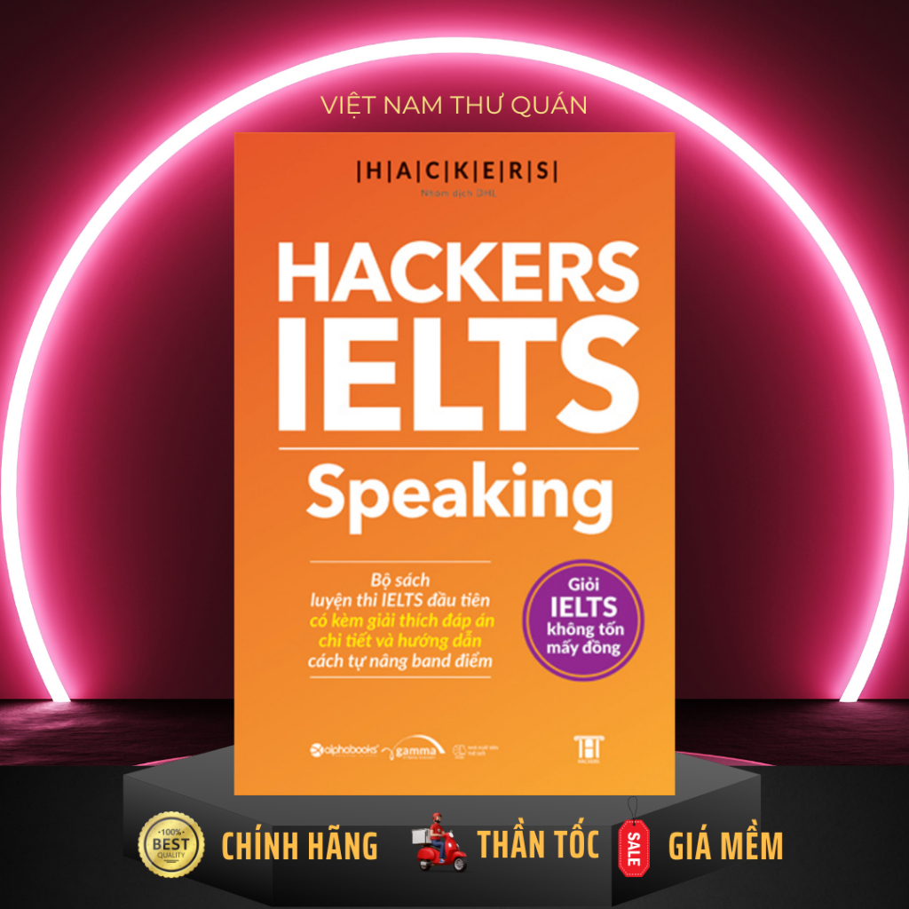 Sách - Hackers Ielts - Speaking -  AlphaBooks