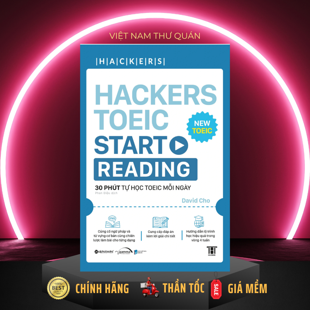 Sách - Hackers Toeic Start Reading - AlphaBooks