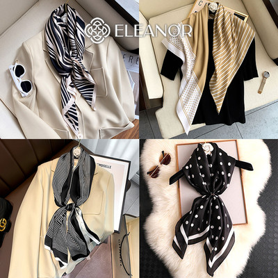 Khăn quàng cổ 90 x 90cm Eleanor Accessories khăn choàng cổ bandana turban phụ kiện thời trang 5000