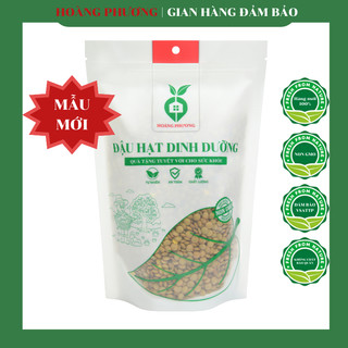 Đậu lăng xanh hữu cơ 500g canada nguyên hạt lentil peas nhập khẩu hạt dinh dưỡng hoàng phương