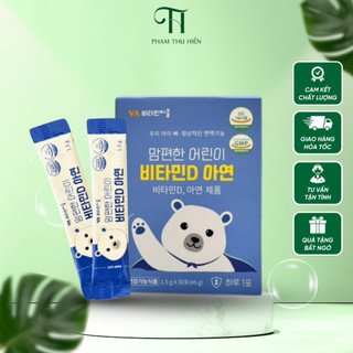 Bột sữa non tảo biển enzym canxi bổ sung canxi giúp bé chắc xương giảm nguy cơ loãng xương hộp 30 gói