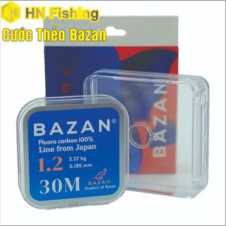 Cước câu cá Bazan chính hãng. Cước làm thẻo câu đài chất liệu FluoroCarbon cao cấp. Hoàng Nam Fishng