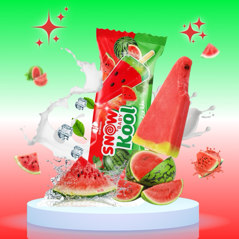 Kem Kool Dưa hấu - Snowbaby