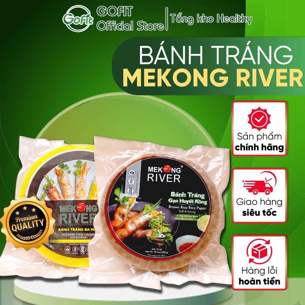 Bánh Tráng MEKONG RIVER Cuốn Gỏi