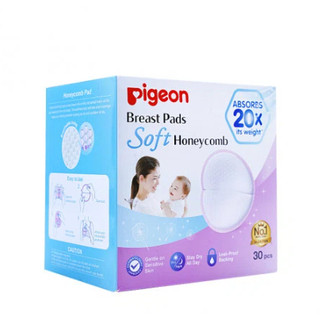 💖💖BIG SALE💖💖Miếng Lót Thấm Sữa Pigeon 3D Siêu Mềm ✔Hộp 30 Miếng
