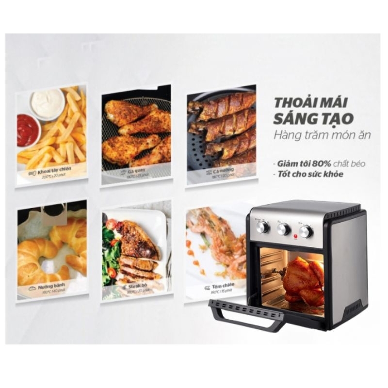 Nồi Chiên Không Dầu Kidosu KD-A20 