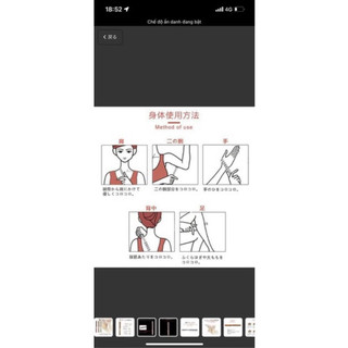 Thanh lăn massage thải độc CiCi (Made in France) gốc 334$ [ 7 triệu]