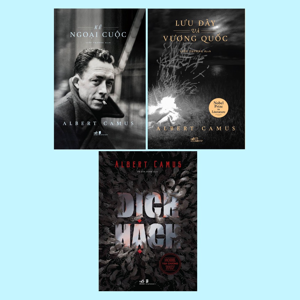 Sách - Series tác giả Albert Camus (cập nhật) (Nhã Nam)  - NNB