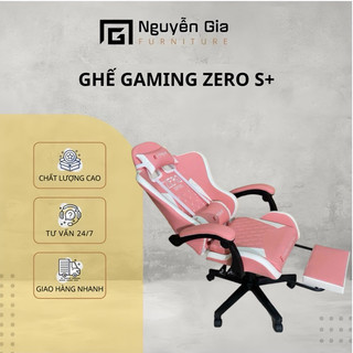 Ghế chơi game gác chân ghế gaming Zero S+ form công thái học