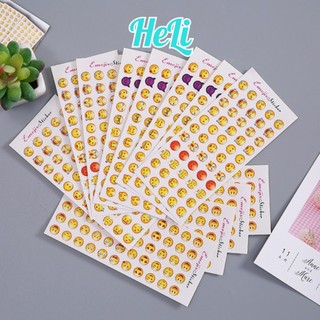 Set 12 miếng sticker emoji 55 icon đáng yêu dán vỏ,trang trí
