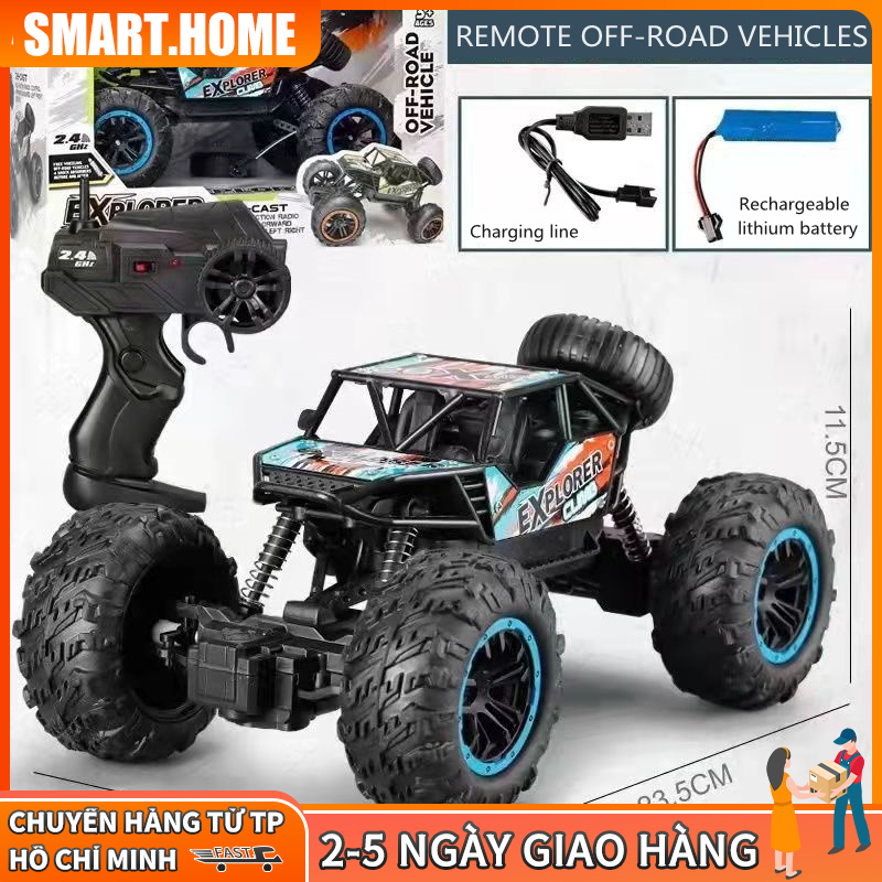Xe RC 20KM/H Xe điều khiển từ xa 2.4GHz Xe tải quái vật Buggy Đồ chơi địa…